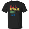 Best Husband Since 1979, 1979 Anniversary, 1979 Wedding Gift Unisex T-Shirt