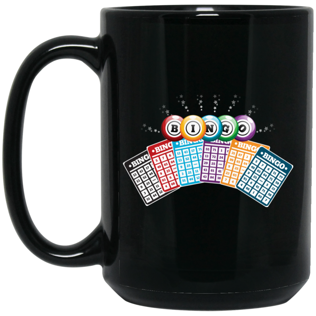 Best Bingo, Love Bingo Game, Love Lucky Game, My Game Black Mug