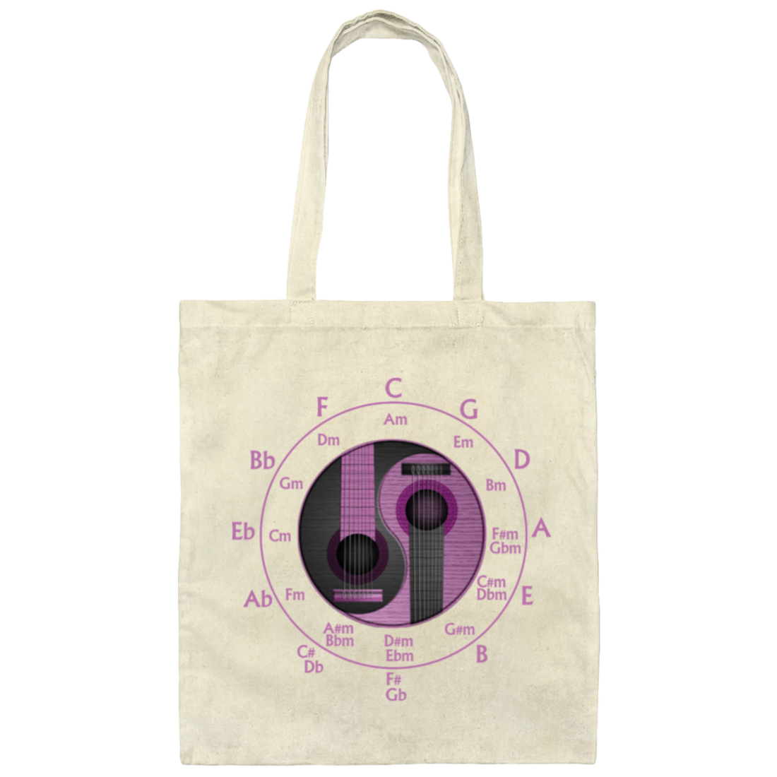 Love Playing Guitar, Cool Guitar, Best Retro Guitar, Best Guitar Lover Gift Canvas Tote Bag