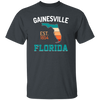 Gainesville, Florida, EST 1854, Retro Florida, American State Unisex T-Shirt