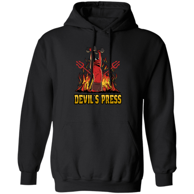 Devil Loveer Gift, Best Of Devil, Devil In Hell, Beside Fire Pullover Hoodie