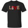 Love Text Design, Red Gnome, Leopard Pattern, Valentine's Day, Trendy Valentine Unisex T-Shirt