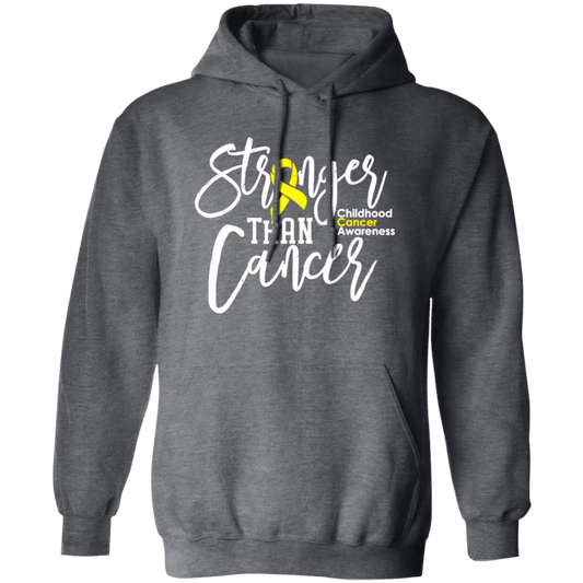 Childhood Cancer Awareness, Childhood Cancer, Stronger Than Cancer Pullover Hoodie