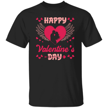 Happy Valentine's Day, Heart Swings, Pink Valentine Unisex T-Shirt