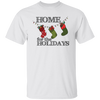 Home For The Holidays, Xmas Socks, Cute Socks, Wish For Xmas, Merry Christmas, Trendy Christmas Unisex T-Shirt