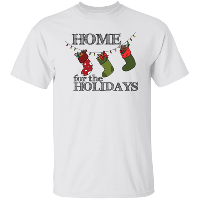 Home For The Holidays, Xmas Socks, Cute Socks, Wish For Xmas, Merry Christmas, Trendy Christmas Unisex T-Shirt