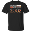 Best Of 2002, Vintage 18th Gift, Birthday Anniversary Gift, Retro Cassette Unisex T-Shirt