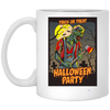 Trick Or Treat, Halloween Party, Halloween Holiday White Mug