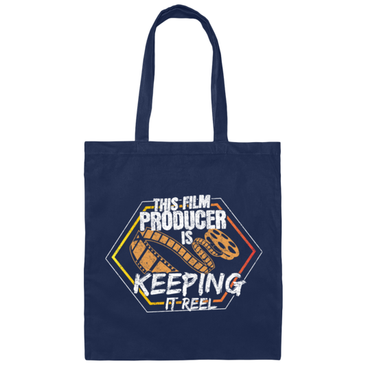 Filmmaker, Movie Producer Director Funny Gift Canvas Tote Bag