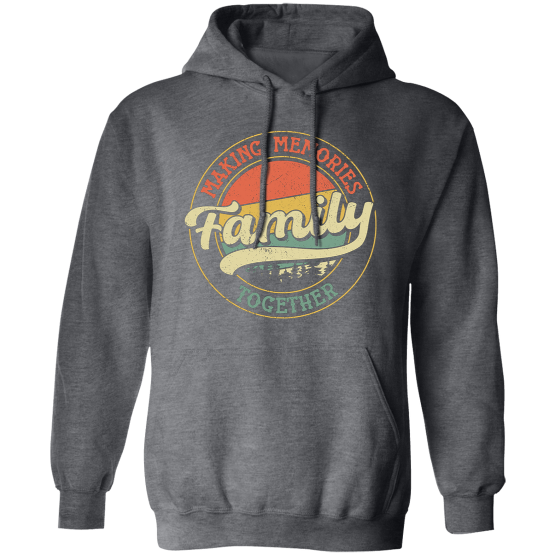 Making Memories Together, Family Trip, Retro Family Pullover Hoodie