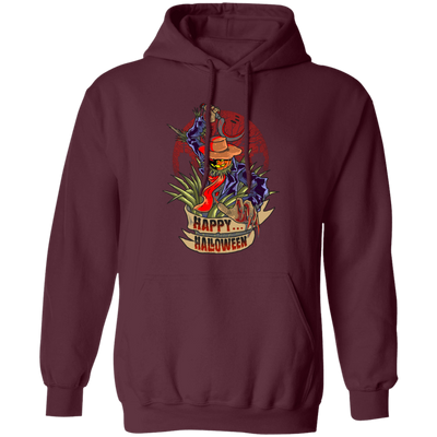 Happy Halloween, Horror Man, Horror Night Pullover Hoodie