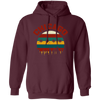 Chicago Skyline, Chicagoan Flag, Retro Chicago, Best Of Chicago Gift Pullover Hoodie