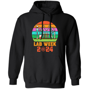 Lab Week 2024, Love Laboratory, Love Chemistry Pullover Hoodie