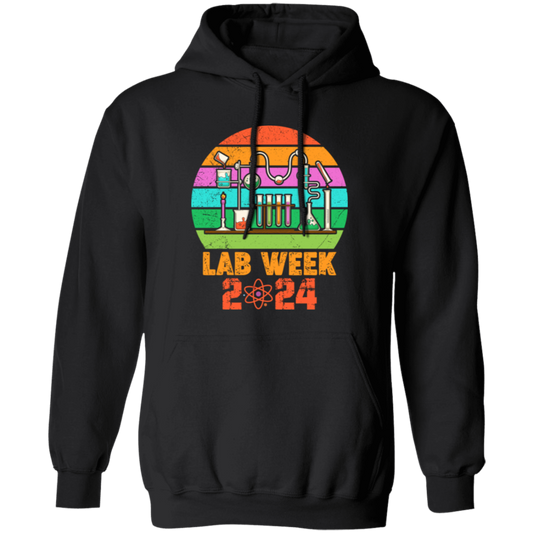 Lab Week 2024, Love Laboratory, Love Chemistry Pullover Hoodie