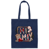 Love Mimi, Mimi's Gift, Peanuts Best Gift, Mimi Love Baseball, Go For Baseball Canvas Tote Bag