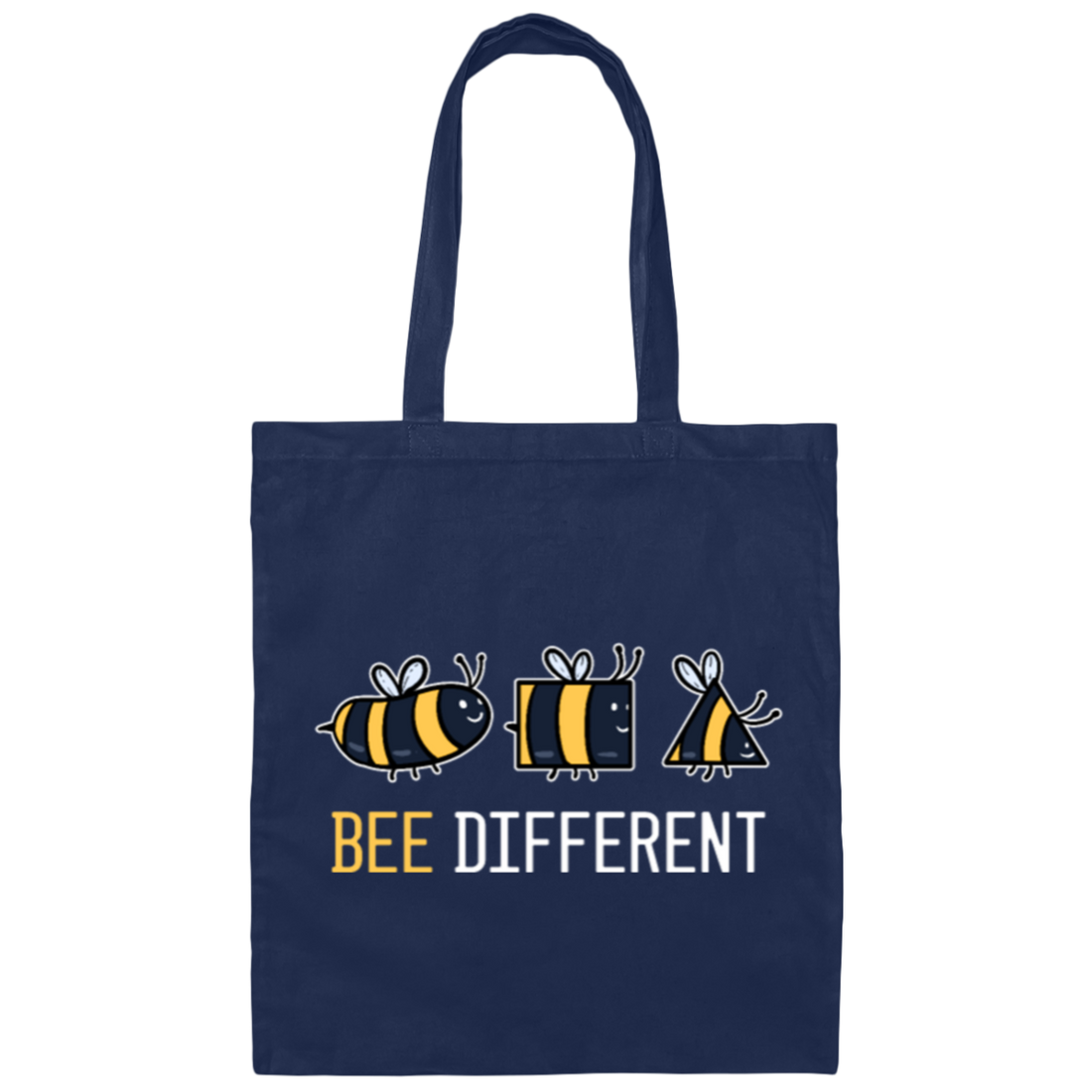 Funny Bee Different, Beekeeper Wasp Bee Beehive Awareness Canvas Tote Bag