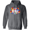 Play With Friend, Bingo Game, Love This Game, Bingo Game Pullover Hoodie