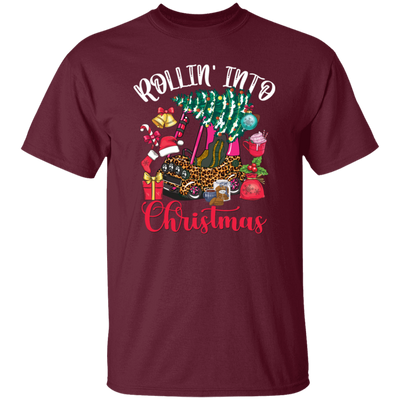 Rollin Into Christmas Little Tikes, Love Xmas Season, Christmas Gift Unisex T-Shirt