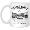 Venice Italy, Veneto Region, La Serenissima, EST 421 AD White Mug