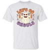 Let's Go Ghouls, 3 Boos, Funny Boo, Groovy Halloween Unisex T-Shirt