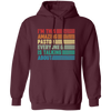 I'm This Amazing Pastor Everyone Is Talking About, Retro Pastor Pullover Hoodie