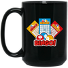 My Lucky Ticket, Lucky Prize, Holler For Bingo, Love Bingo Black Mug