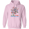 I'm Fine, It's Fine, Everything's Fine, Messy Xmas Light Line Pullover Hoodie