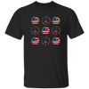 Peace American, Smiley Emotion, Smile America, Peace Smile Unisex T-Shirt