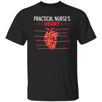 Practical Nurse Heart, Love Heart, My Heart Is Yours Unisex T-Shirt