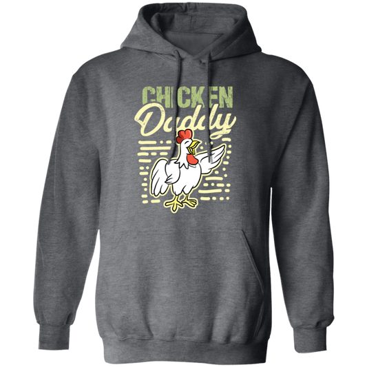 Farming, Farm Chicken, Daddy Farmer Agriculture Pullover Hoodie