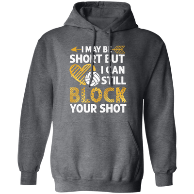 I May Be Short But I Can Still Block Your Shot, Volleyball Pullover Hoodie