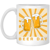 Beer Day, Best Beer Ever, Retro Beer, Beer Vintage White Mug