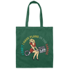 Lady Lover Sexy Girl I Cant I Have Plans In The Garage Canvas Tote Bag