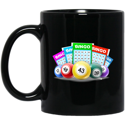 Go To Bingo, Best Ticket, Best Lottery, Lucky Game Black Mug