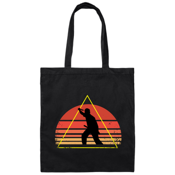Love Eskrima Filipino Sport Triangle Vintage Arnis Gift For Kali And Arnis Lover Canvas Tote Bag