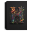 H Letter, Gift For Who Named H Letter, Classic H Gift Canvas