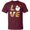 Love Christmas, Love Santa, Merry Christmas, Trendy Christmas Unisex T-Shirt