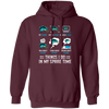 Fishing, Things I Do In My Spare Time Is Fishing Pullover Hoodie