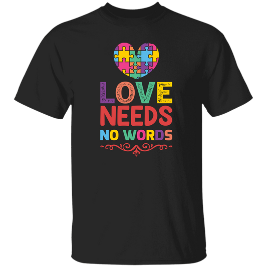 Love Needs No Words, Love Puzzle, My Love Unisex T-Shirt