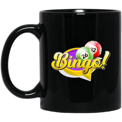 Let's Bingo, Claim The Prize, Yell For Bingo, Best Game Black Mug