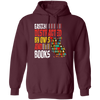 Bookworm, Easily Distracted By Owls And Books, Nerdy Gift Pullover Hoodie