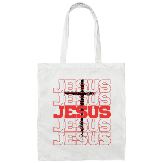Jesus, Christian, The Cross, Cross Of Christ Canvas Tote Bag