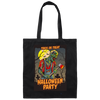 Trick Or Treat, Halloween Party, Halloween Holiday Canvas Tote Bag