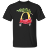 Baby Car Watercolor, Car Bring Xmas Tree, Cute Xmas Car, Merry Christmas, Trendy Chrismas Unisex T-Shirt