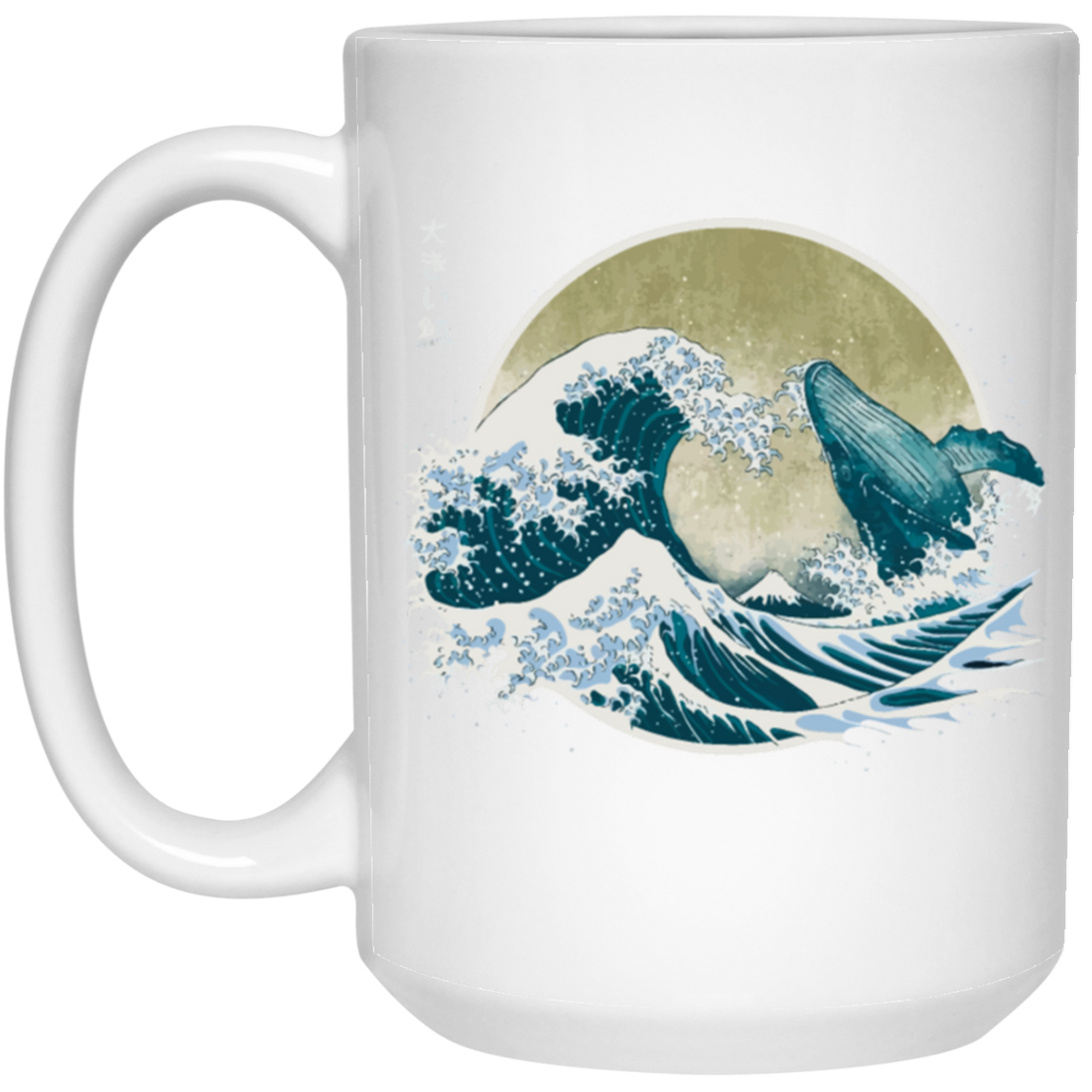 The Great Wave Off Kanagawa, Ramen Lover, Otaku Anime White Mug