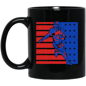 Fooball Player, American Sport, Best Of Football In America Black Mug