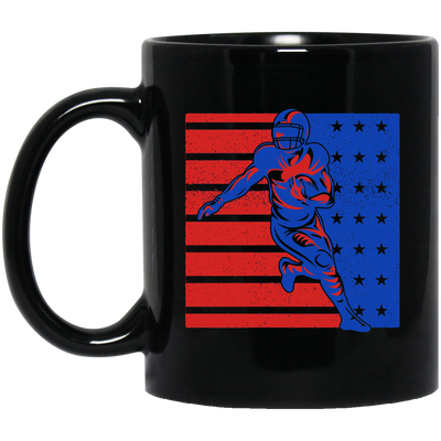 Fooball Player, American Sport, Best Of Football In America Black Mug