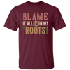 Blame It All My Roots, Retro Cowboy, Rodeo Cowboy Unisex T-Shirt