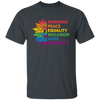 Kindness, Peace, Equality, Inclusion, Hop, Diversity, Lgbt Unisex T-Shirt