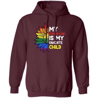 Love My Son, Gift For Son, Love Son-In-Law, LGBT Gift Pullover Hoodie